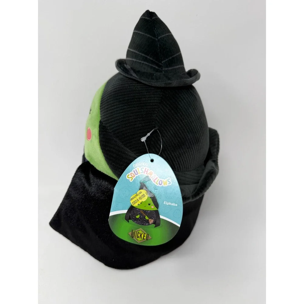 Squishmallows‎ Elphaba Wicked Witch Plush Stuffed Toy Halloween Collectible
